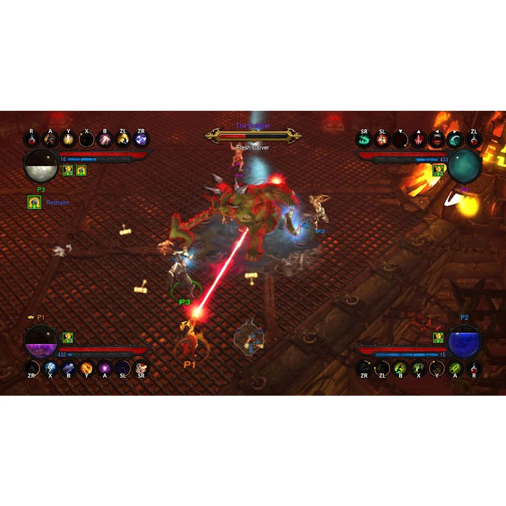 Nintendo Switch Game - Diablo III/3 Eternal Collection - Genre Action Adventure RPG Party 14 Languages TV Tabletop Handheld Mode