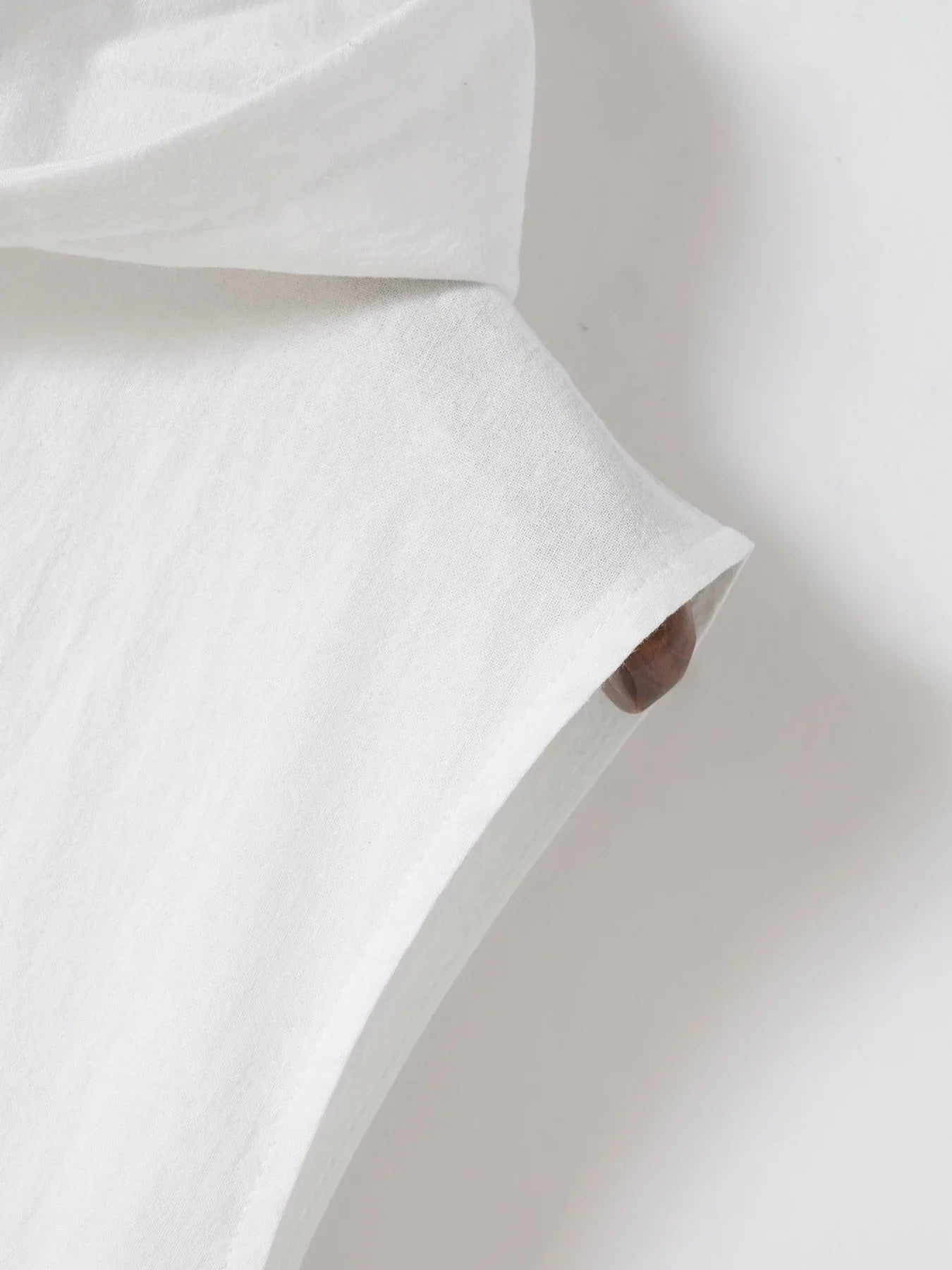 Men's Summer Fashion Casual Cotton and Linen Sports Hooded Shirts, Personalized One-Button Drawstring Solid-Color Pullovers