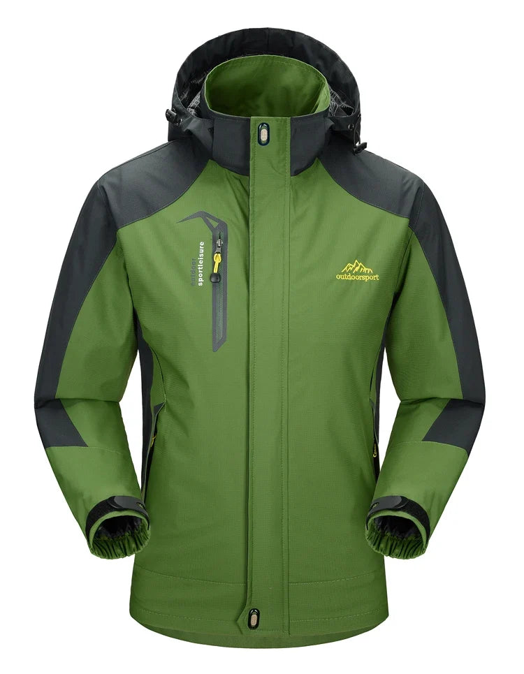 Men's Lightweight Waterproof Rain Jacket 5000mm Windbreaker Lined Casual Spring Autumn Fishing Hiking Outdoor Leisure Jacket