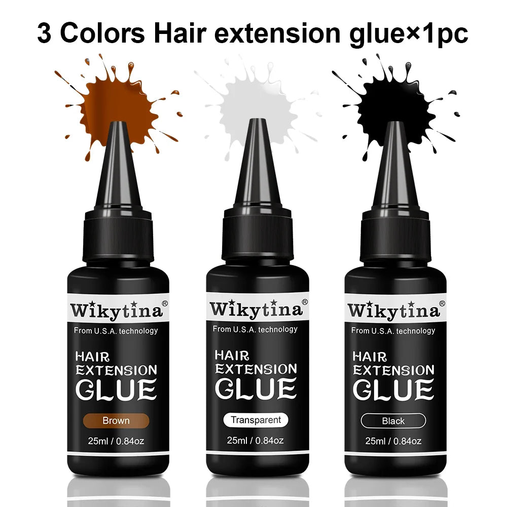Wikytina UV Light Hair Extension Tool Kit With Adhesive Remover