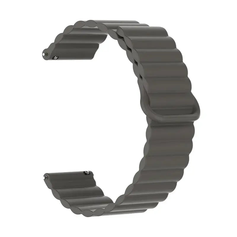 Amazfit Balance, GTR, GTS & Bip Ribbed Magnetic Silicone Loop Band