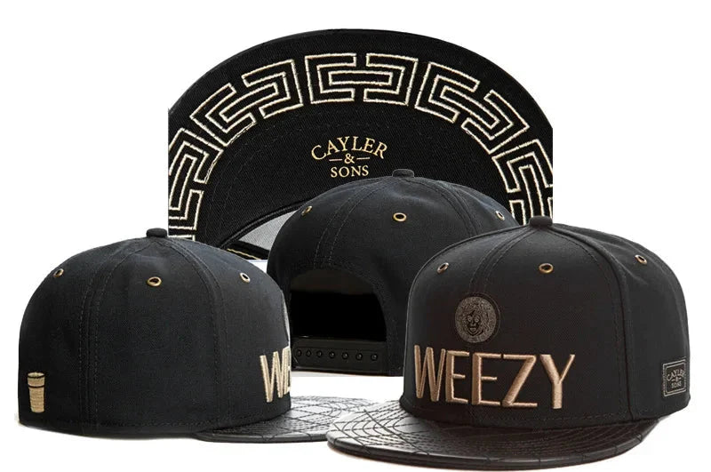 Gorra Ajustable de Béisbol con Visera Plana – Diseño Mano Calavera