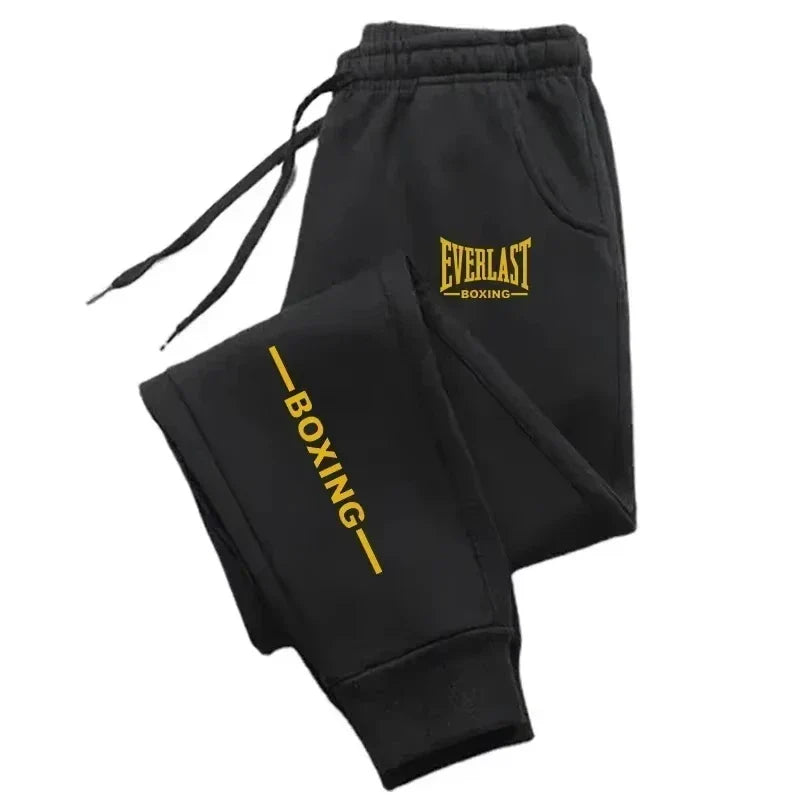 Pantalones de chándal de felpa para hombre EVERLAST