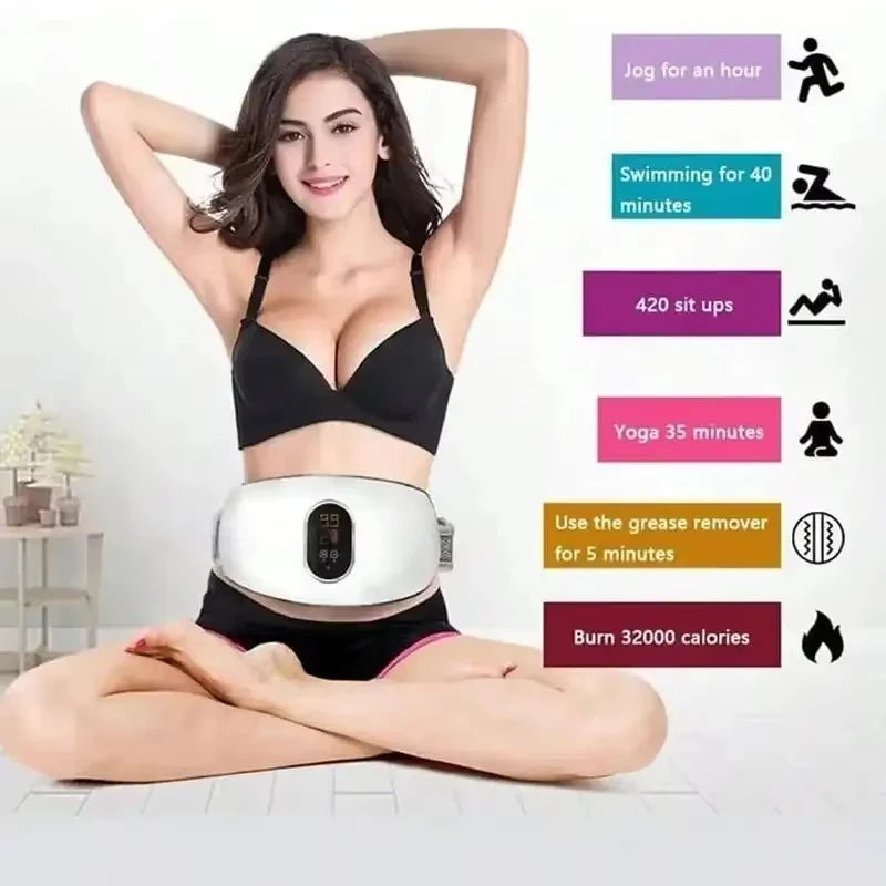 Vibration Abdomen Slimming Machine Weight Loss Lazy Big Belly Thin Waist Stovepipe Fat Burning Abdominal Massage Fitness Equip 8