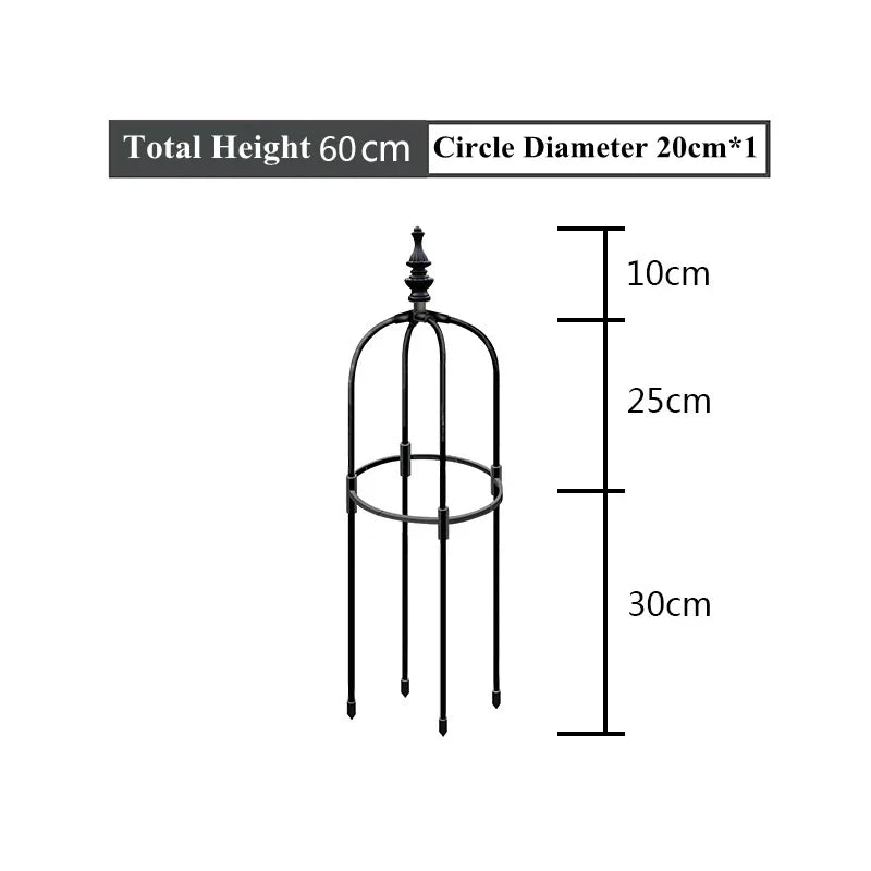 Plant Climbing Supporter Climbing Plant Support  Frame Outdoor Flower  Vines Pot Stand Garden Climbing Frame Indoor Floral Decor