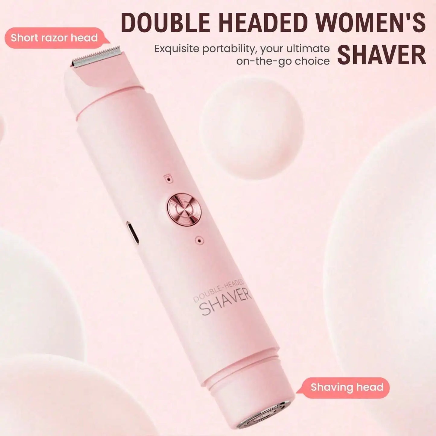 2 In 1 Women's Electric Shaver And Epilator USB Rechargeable