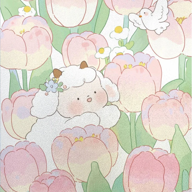 Pegatinas Kawaii para la privacidad de las ventanas