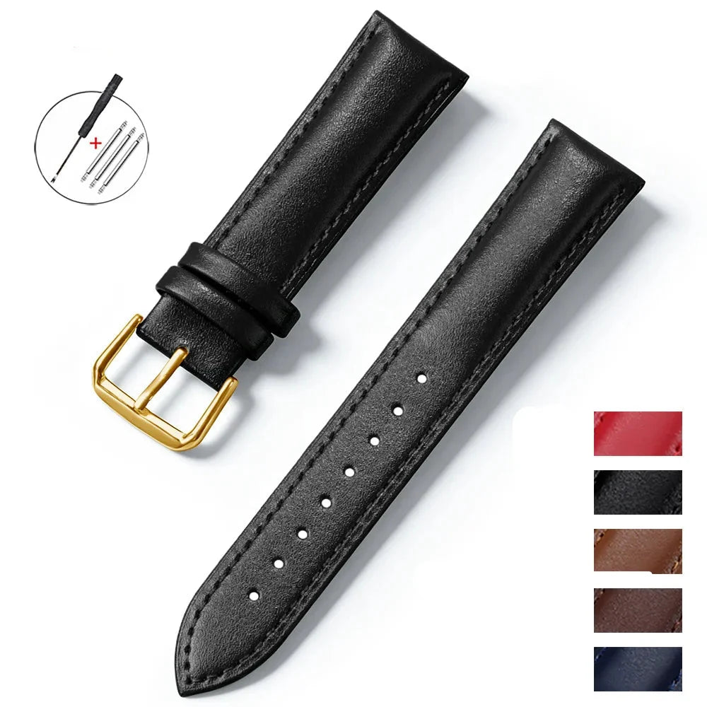 COROS PACE & APEX Slim Calfskin Band, Spring Bars & Tool