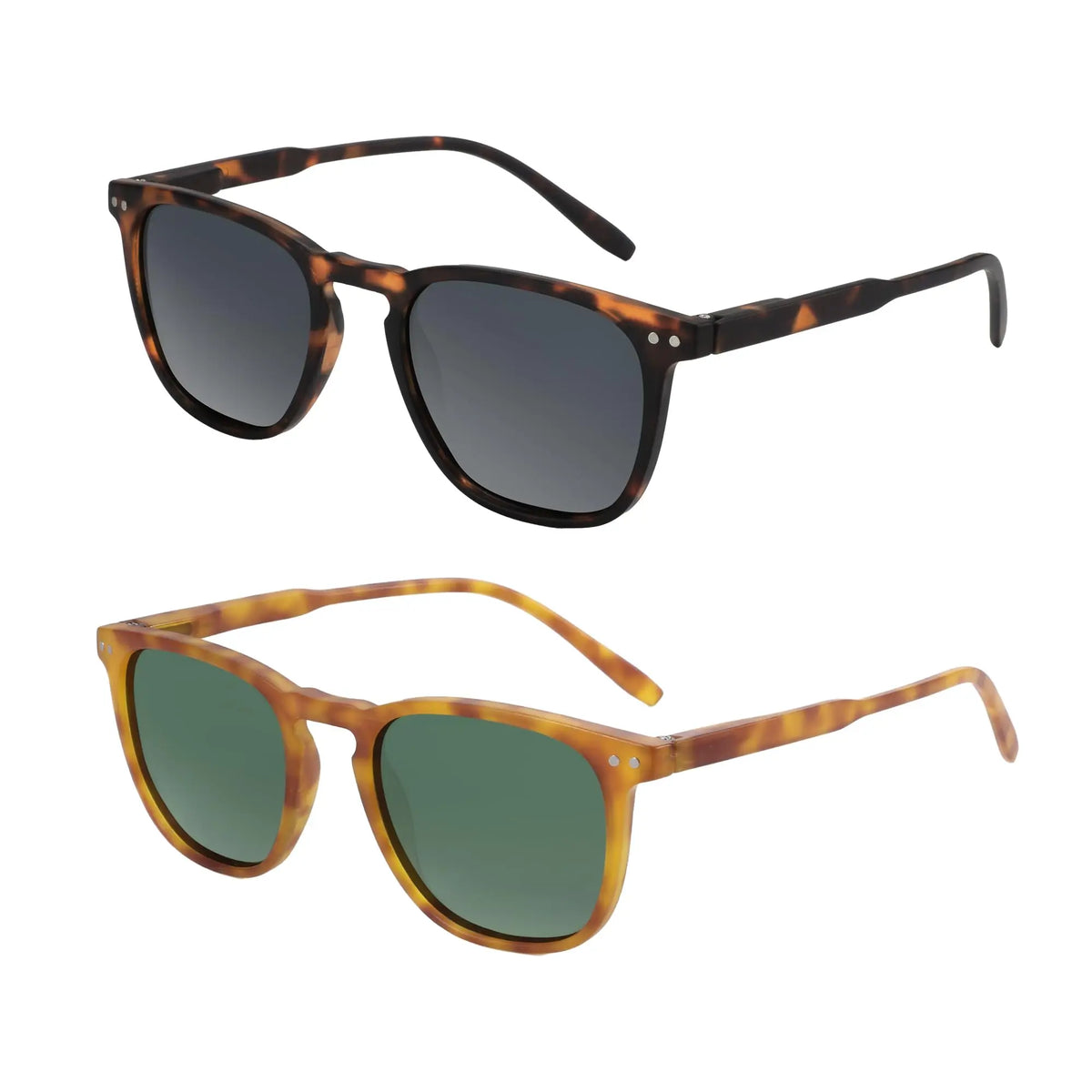 ZENOTTIC Retro Small Round/Square Polarized Sunglasses Vintage Lightweight Frame for Men Women  Fashion Shade