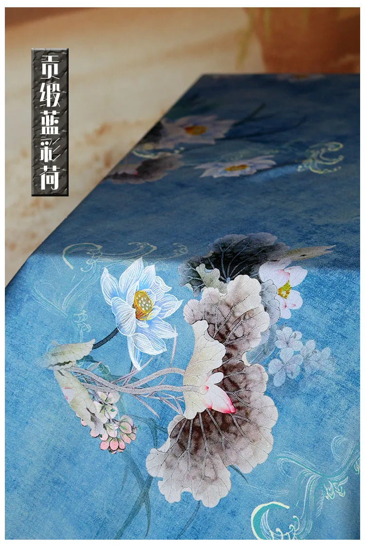 Digital Printed Rayon Fabric Summer By Meters for Women Dress Pajamas Cool Blankets Diy Sewing Soft Smooth Floral Textile Cloth