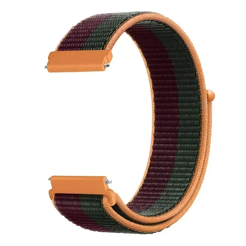OnePlus Watch Nylon Sport Loop Band, Adjustable Velcro, 50 Colors