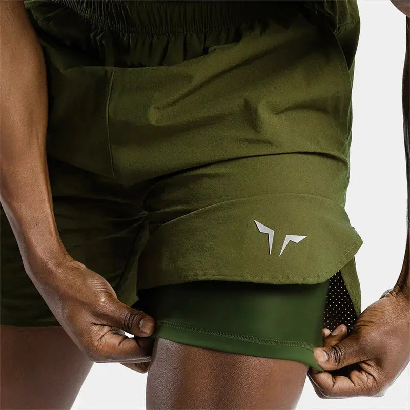 Men's Quick Dry Breathable Woven Shorts Gym, Workout, Summer