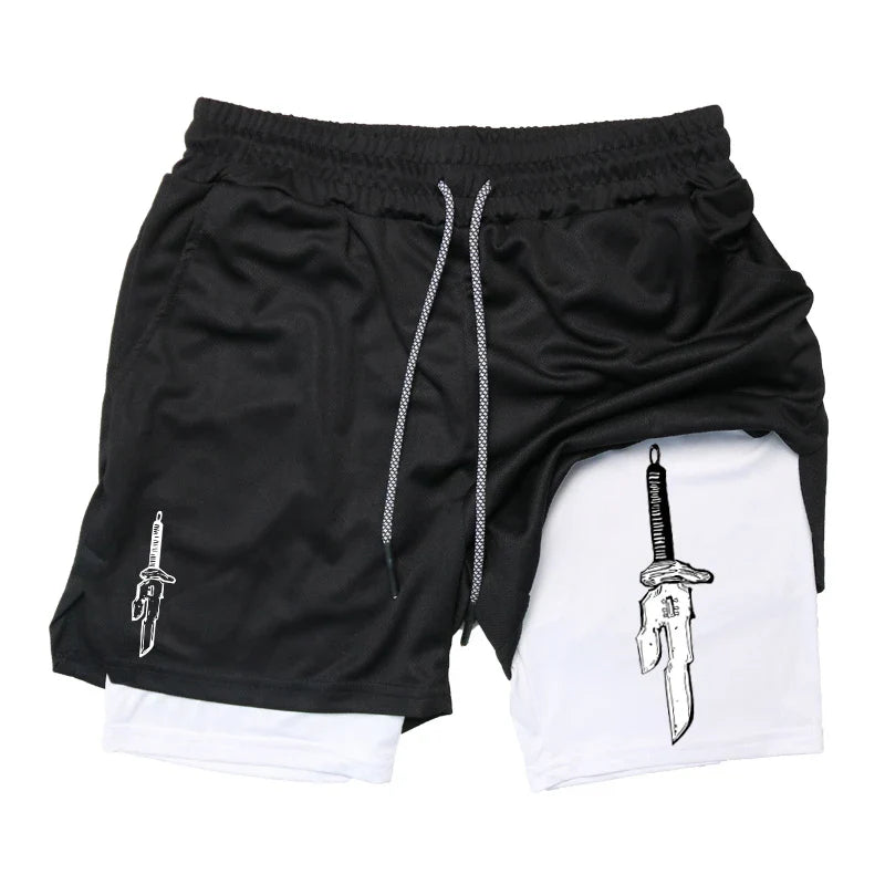 Pantalones cortos de alto rendimiento FlexiFit 2 en 1