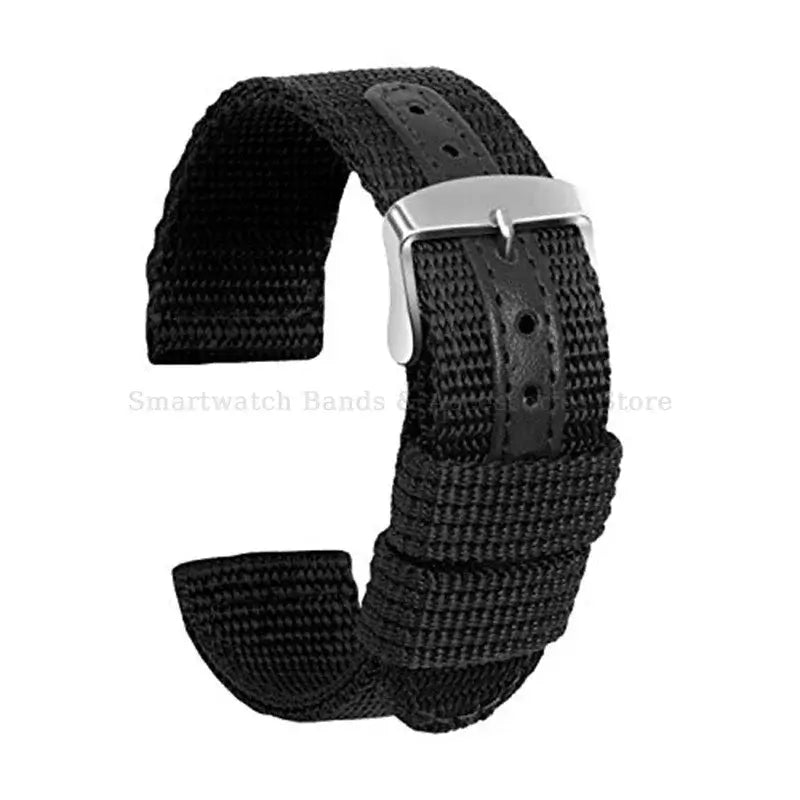 Garmin 18/20/22mm Quick Release Textured Nylon Band with Center Panel