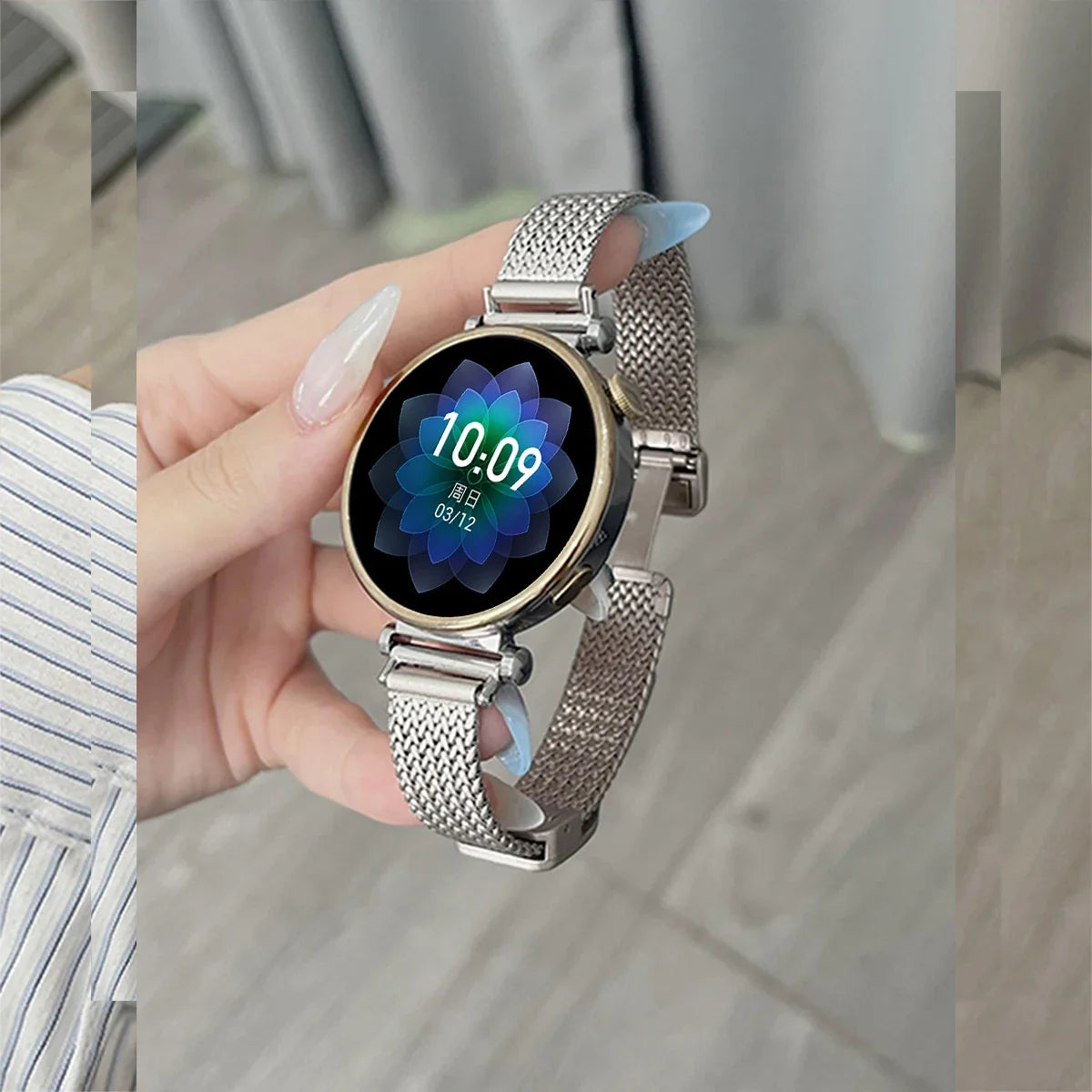 Huawei Watch & Watch GT Slim Magnetic Metal Mesh Band