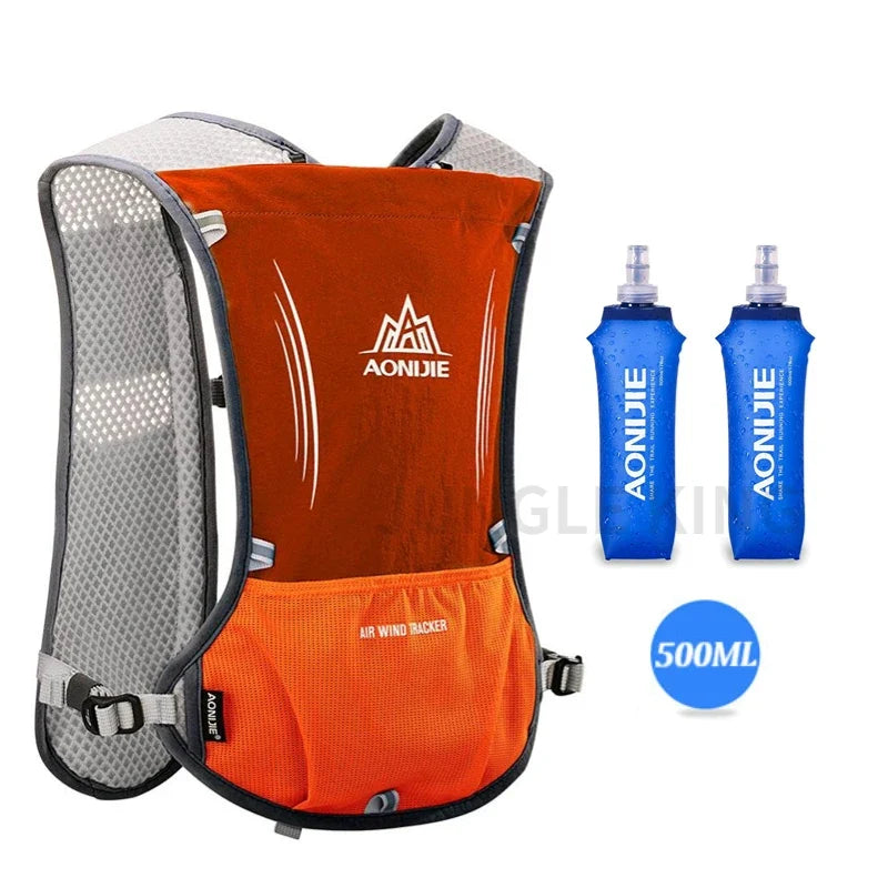 Running & Hiking Hydration Vest 5L Capacity 2L Bladder Included