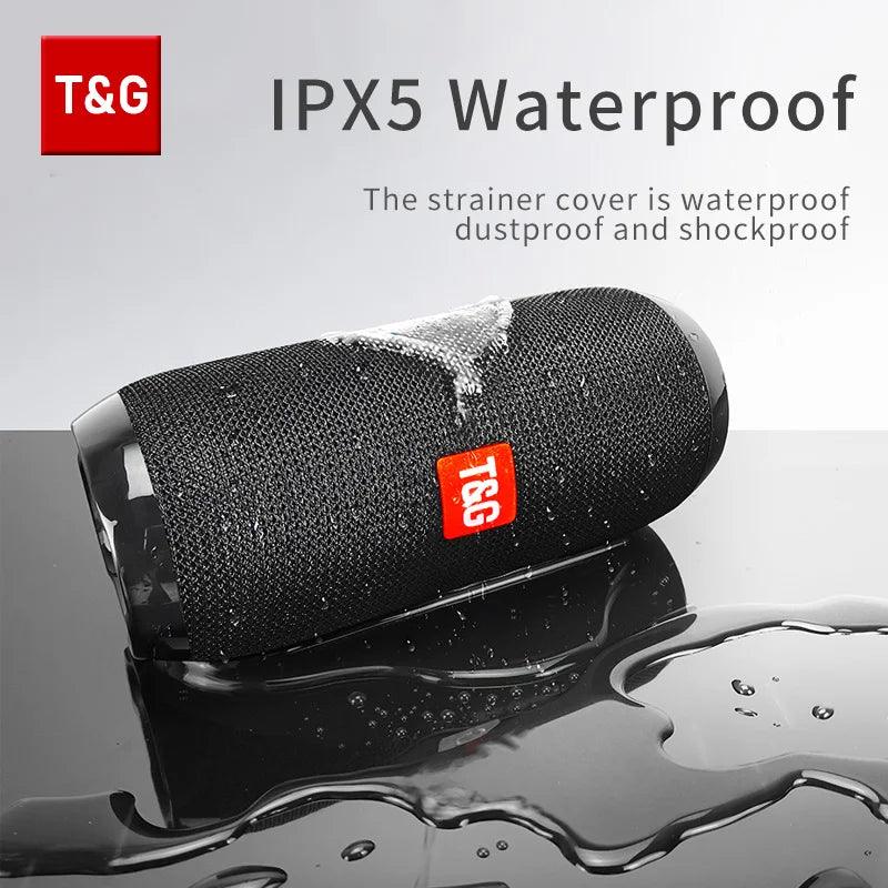 TG117 Bluetooth Speaker - Portable Waterproof TWS Outdoor Speaker