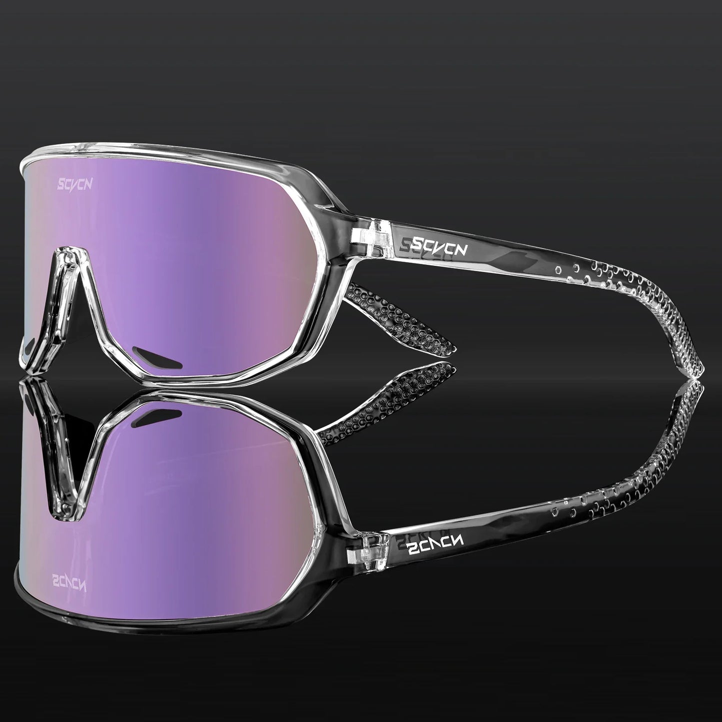Scvcn Cycling Glasses Photochromic Sunglasses for Men Sun Mountain Bike Road Bicycle Eyewear Cycle Goggles Sports UV400 MTB