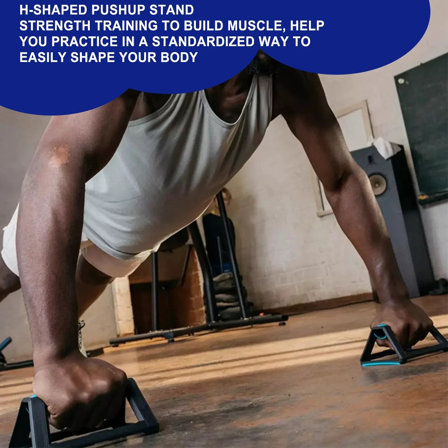 Push-up Stand For Home Gym Exercise Ergonomic Design Non-slip Fitness Structure Arm/chest Muscle Training Equipment