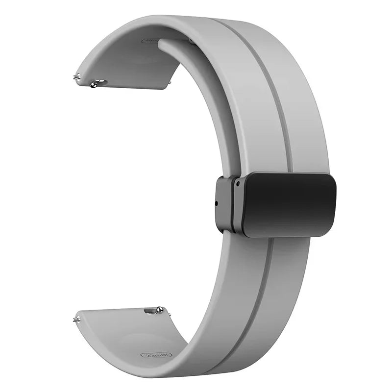 OnePlus Watch Silicone Band with Magnetic Folding Buckle