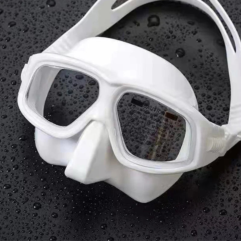 Diving Mask Free Diving Surface Mirror High Definition Anti-Fog Lens Snorkeling Mask Equipment