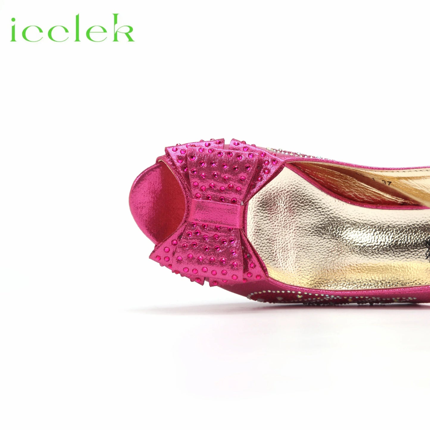 Conjunto de Zapatos y Bolso de Mujer de Nuevo Diseño
