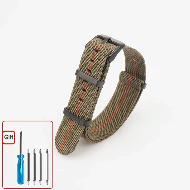 Polar Elastic Nylon Watch Band, NATO Strap for Polar Smartwatch, Waterproof