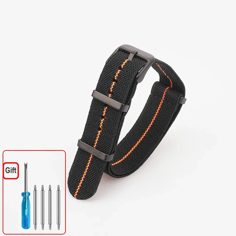 COROS Elastic Nylon Watch Band - Washable Waterproof Strap For Outdoors
