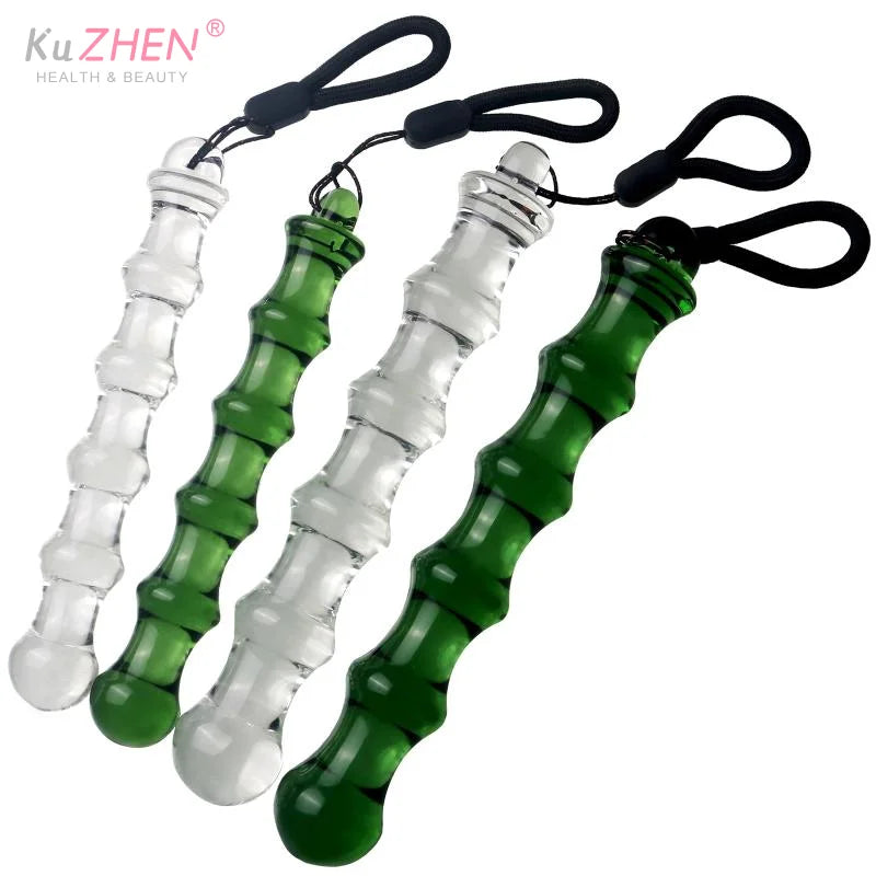1PCS Massage Stick Smooth Thornless Meridian Acupoint Sticks Muscle Relaxation Suitable For Shoulders Neck Hips Jade Massager