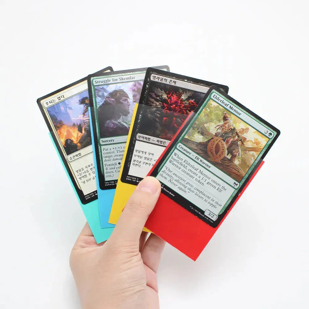 Trading Card Sleeves (66x91mm) - Matte Finish, Penny Color