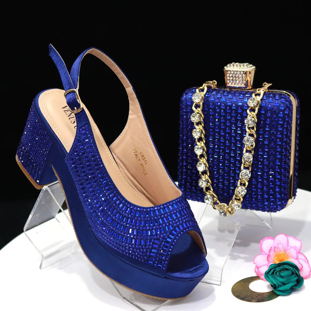 MODA Zapatos y Bolsos de Mujer a Juego HAS1-2