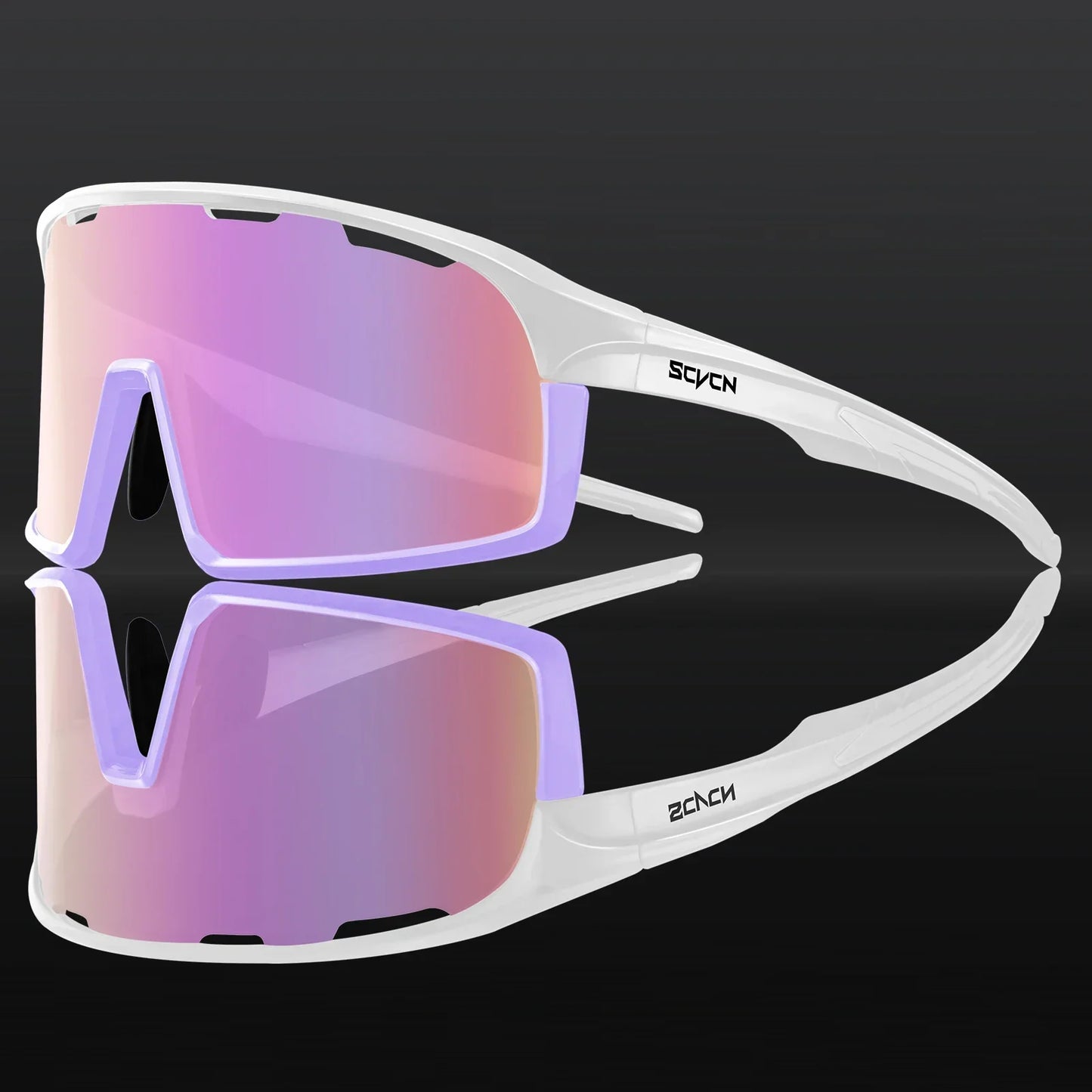 SCVCN Photochromic Glasses Cycling Sunglasses UV400 Hiking Goggles Men Outdoor Sports Glasses Women Driving Bicycle Bike Eyewear