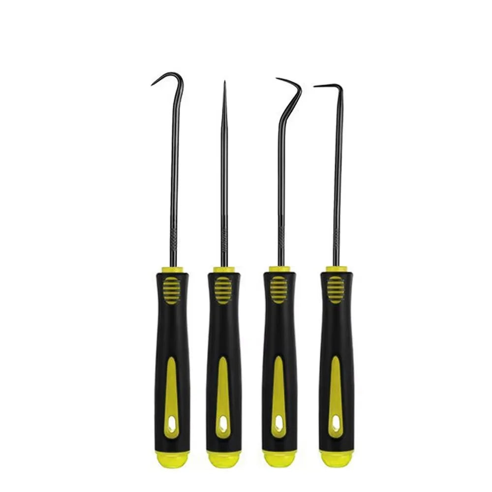 10/4Pcs Precision Pick and Hook Set, Car Auto Oil Seal/O-Ring Seal Gasket Pick Mini Precision Hooks Professional Puller Remover