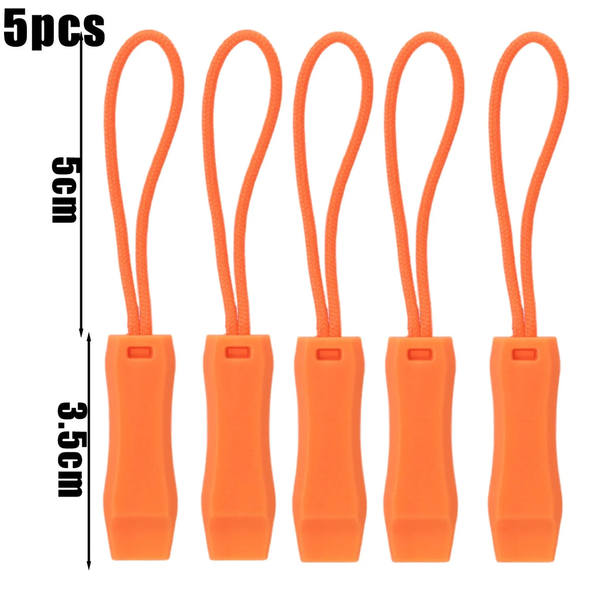 Outdoor Survival Whistle Camping Hiking Rescue Emergency Whistle Diving Survival Whistle Zipper Pull Combo for Backpack Tent