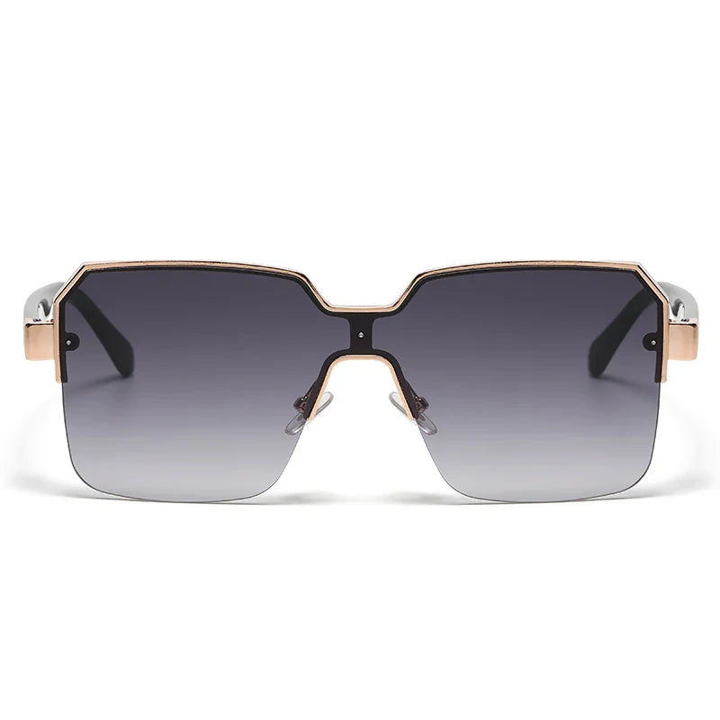 Cycling Men Women Sunglasses Luxury Brand Design Fashion Vintage Sun Glasses Square Alloy Frames Shades Eyewear UV400