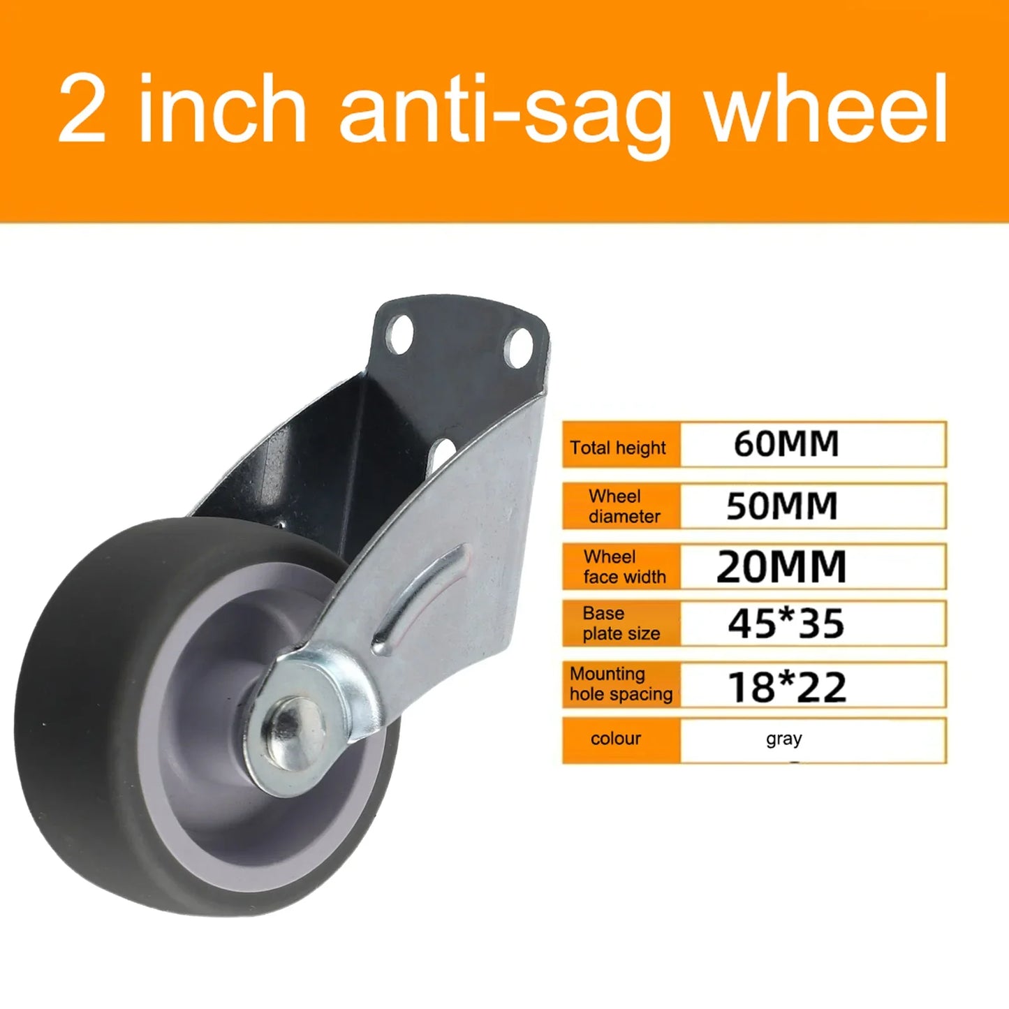 1pcs Door Anti-Droop Pulley Door Bottom Support Wheel Silent Door Load