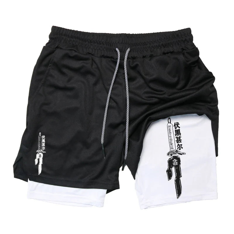 Pantalones cortos de alto rendimiento FlexiFit 2 en 1