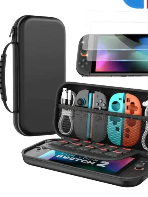 Suitable for Switch 2 storage travel storage bag, game console large capacity storage bag