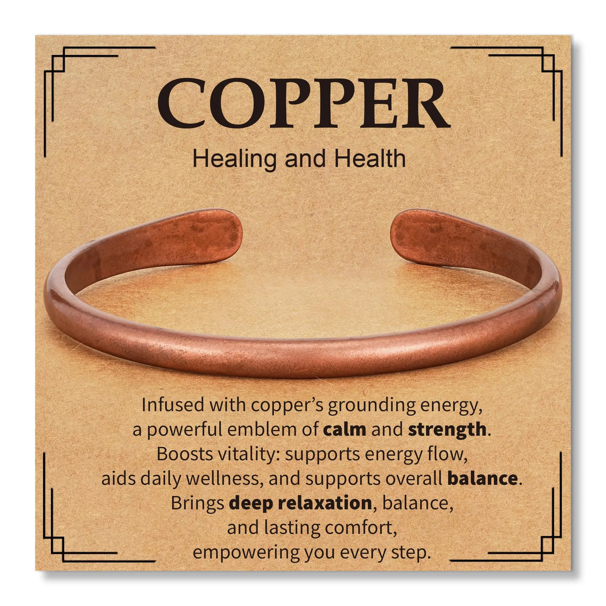 Pure Copper Bracelets for Women Men Waterproof Healing Cuff Bracelets Adjustable Chunky Healing Copper Bangle Jewelry Gifts