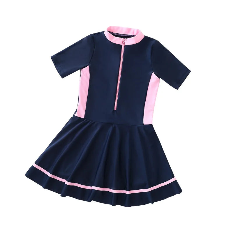 Girls' One Piece Swimsuits  Sizes Medium and Large