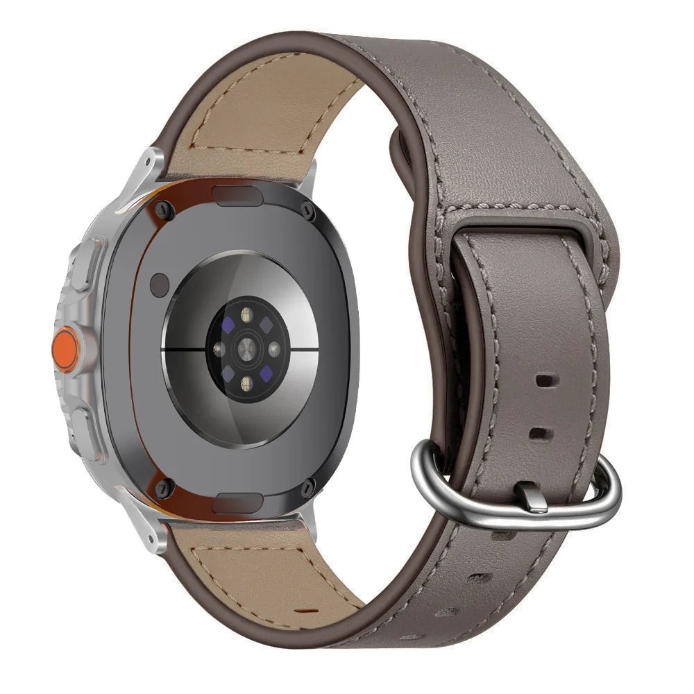 Samsung Galaxy Watch8, 8 Classic & 9 Genuine Leather Band