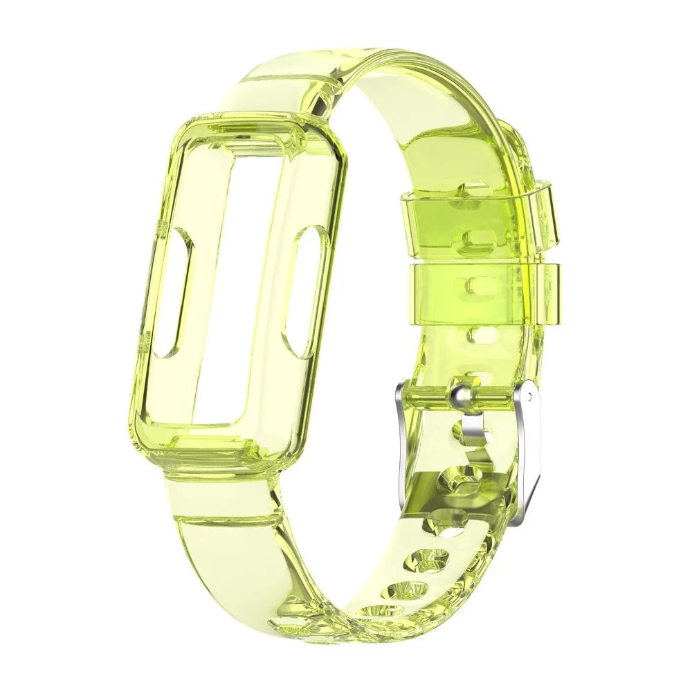 Fitbit Inspire, Luxe & Ace Clear Band with Built-In Case