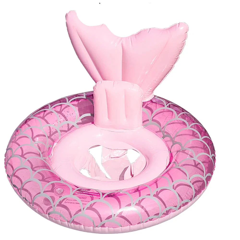 Safe and Secure  Mermaid Baby Swim Float