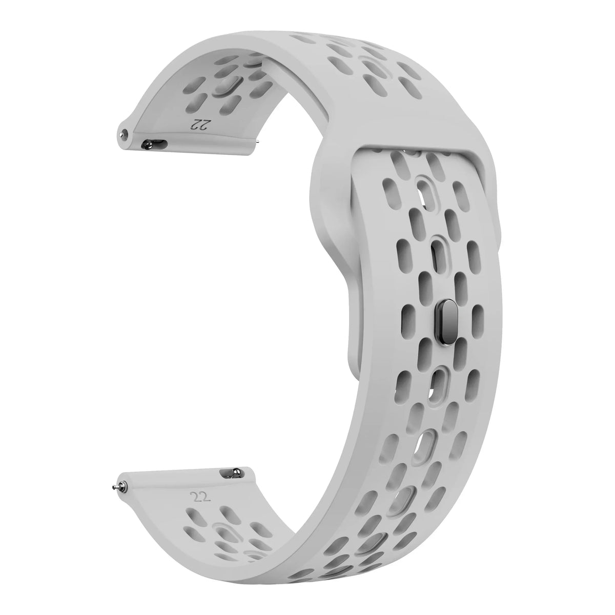Motorola Moto Watch Perforated Silicone Sport Band, Pin-and-Tuck