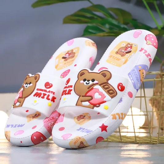 Sandalias de Oso de Leche con Chocolate