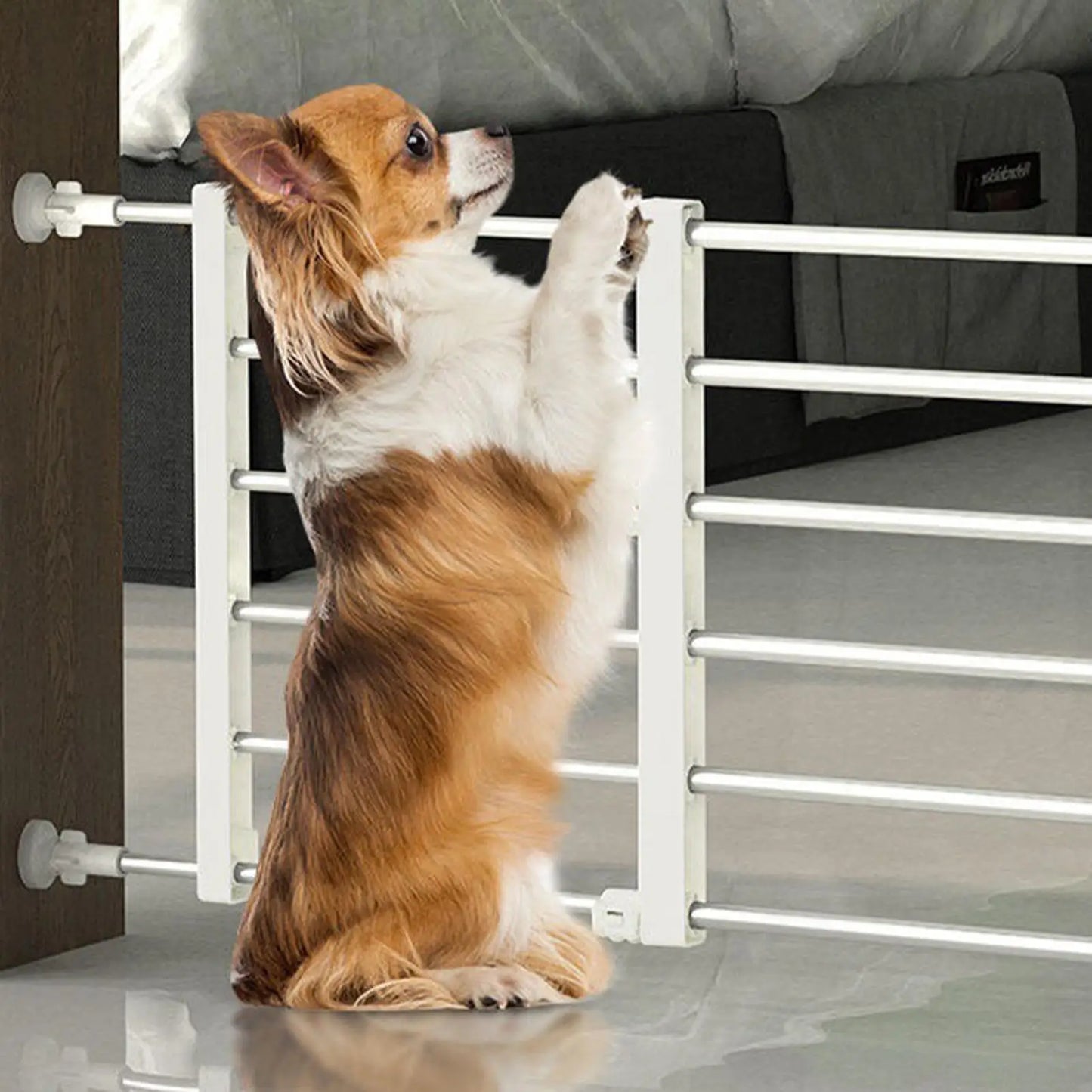 Pet Fence Barrier Gate Fence Cat & Dog Fence Indoor Fence For Medium & Small Dogs Prevents Dogs From Breaking Into Rooms