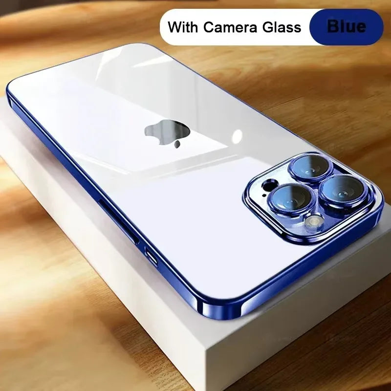 High Quality Plating Clear Phone Case
