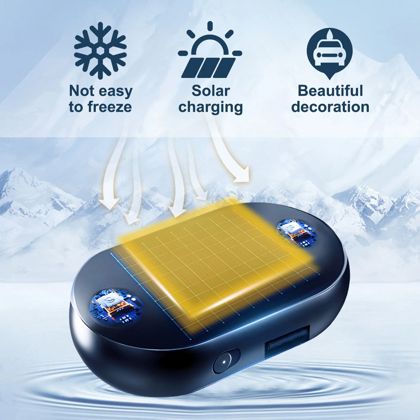 Electromagnetic Snow Removal Device Electromagnetic Car Snow Clearing Device for Homes Cars Rooms or Bathrooms