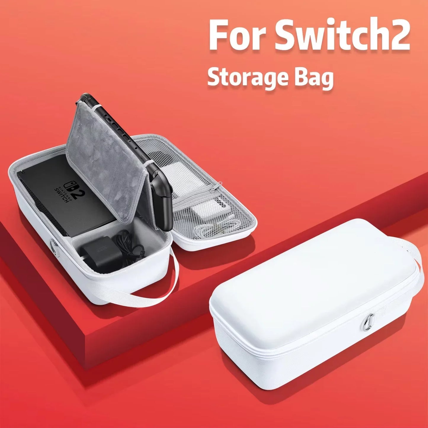 Game Theme EVA Carrying Case For Switch 2 Case for NS Switch 2 Bag ortable Hard Shell Storage Bag for Switch 2 accessories