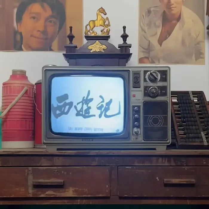 99% new Playable black and white TV vintage
